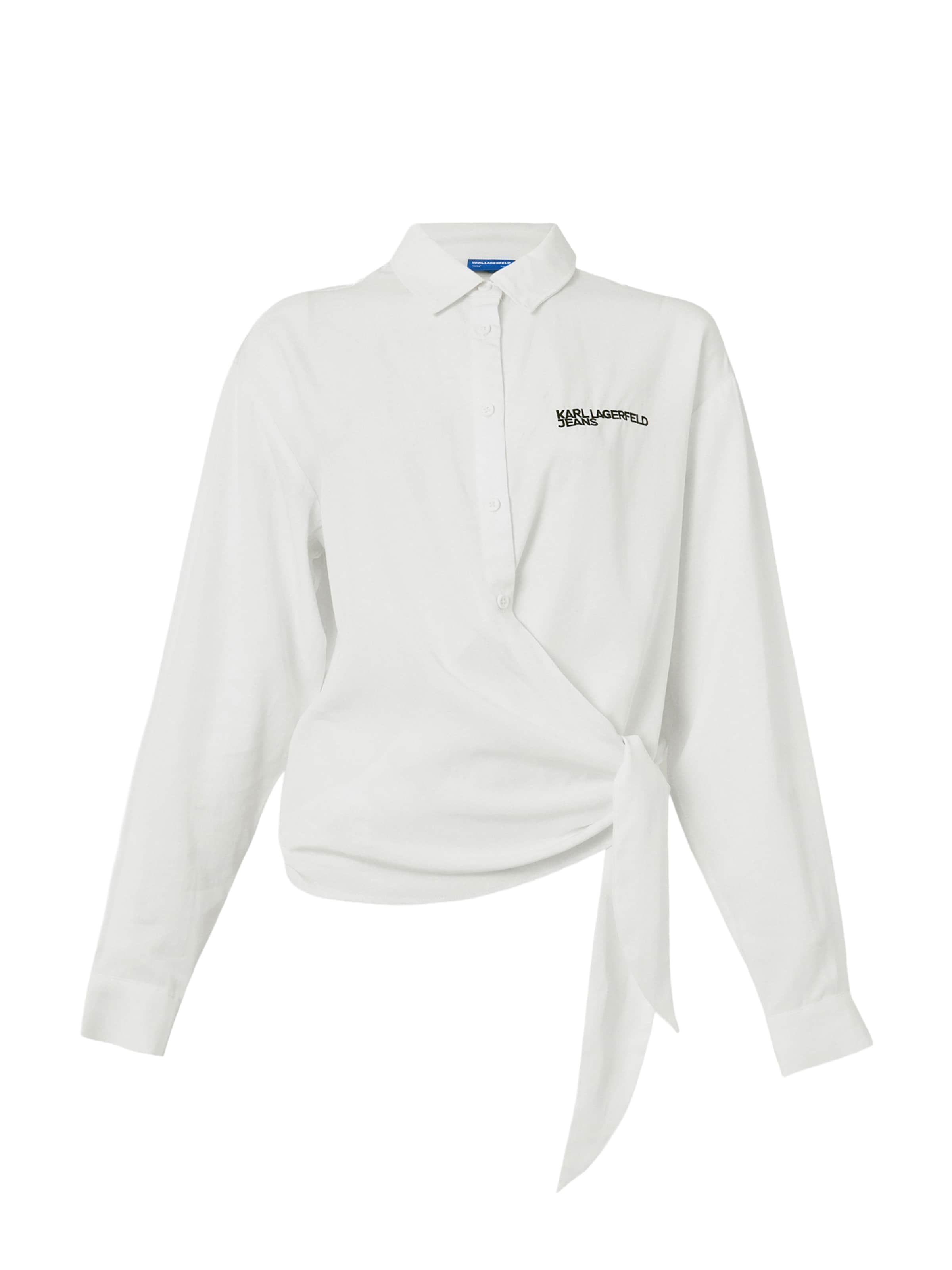 

KARL LAGERFELD JEANS Рубашка в белом цвете