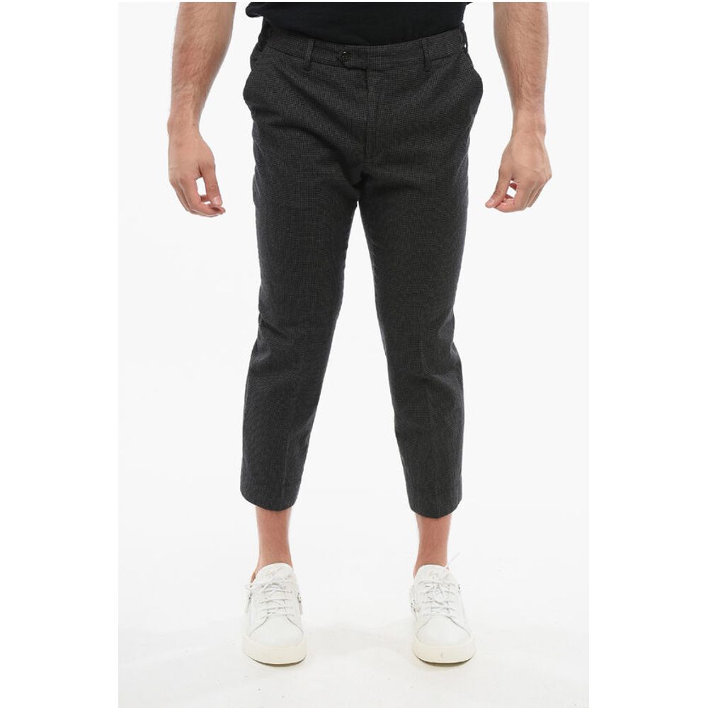 

Брюки LEADER в гусиную лапку Corneliani, Gray