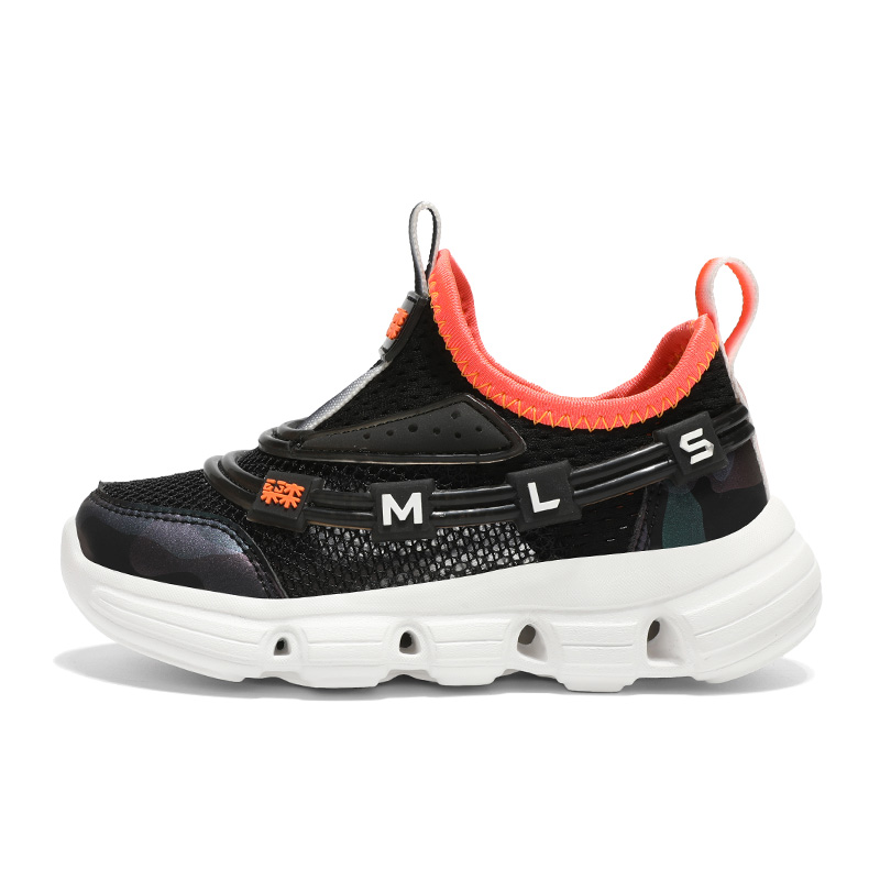 

Детские кроссовки для бега Mulinsen, черный/оранжевый