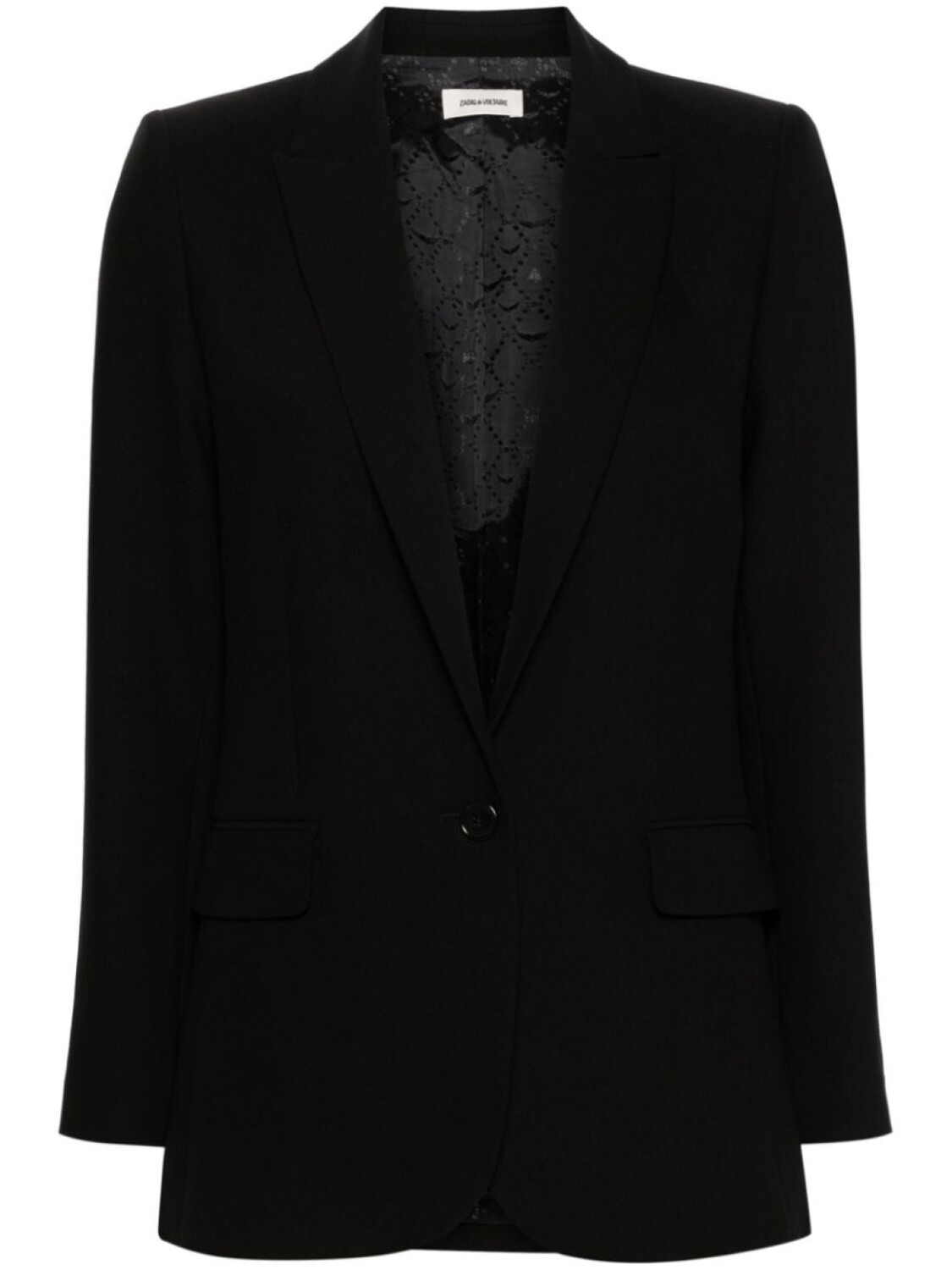 

Zadig&Voltaire блейзер Valse со стразами, черный