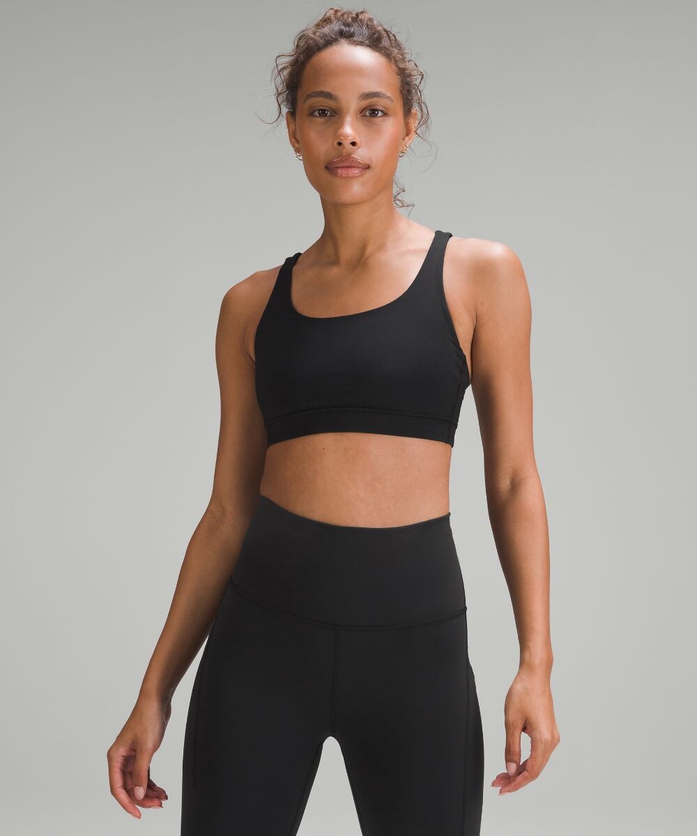

Спортивный бюсгальтер Lululemon, черный