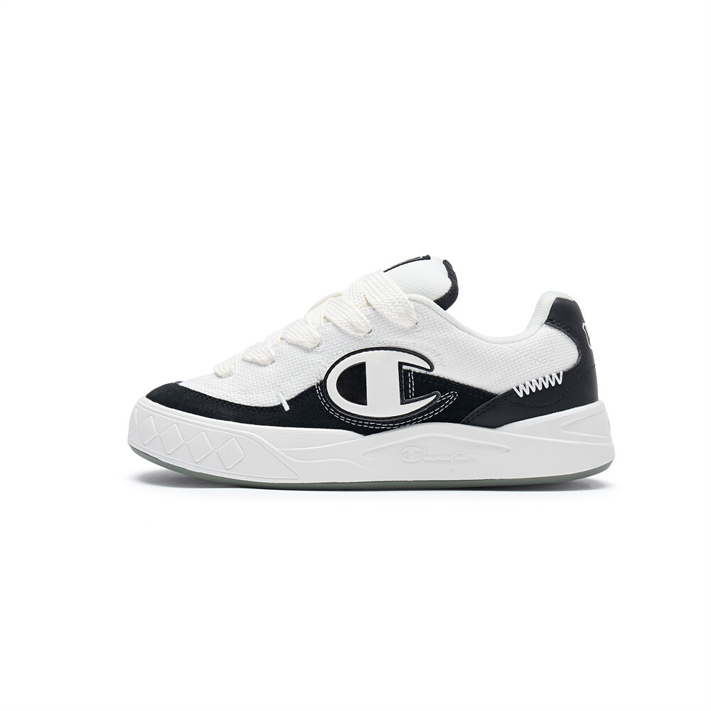 Кроссовки Champion Campus Skateboarding Shoes Unisex Low-top Black/White, черный/белый