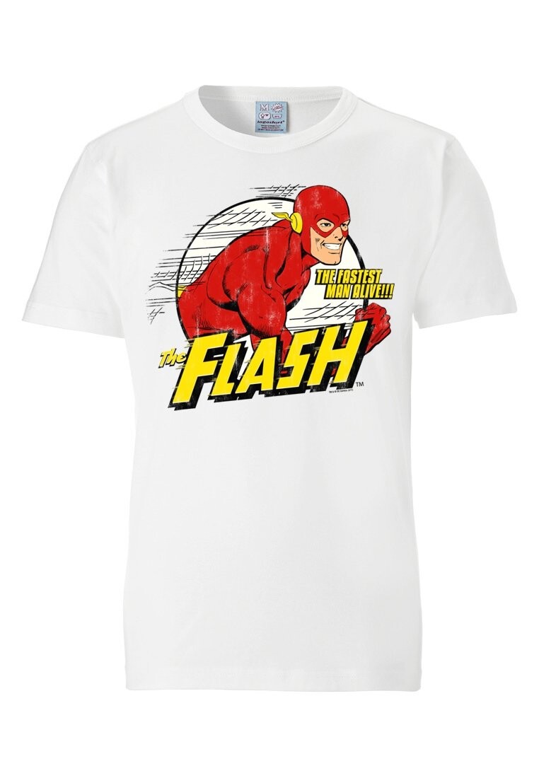 

Футболка с принтом DER ROTE BLITZ LOGOSHIRT, цвет almost white