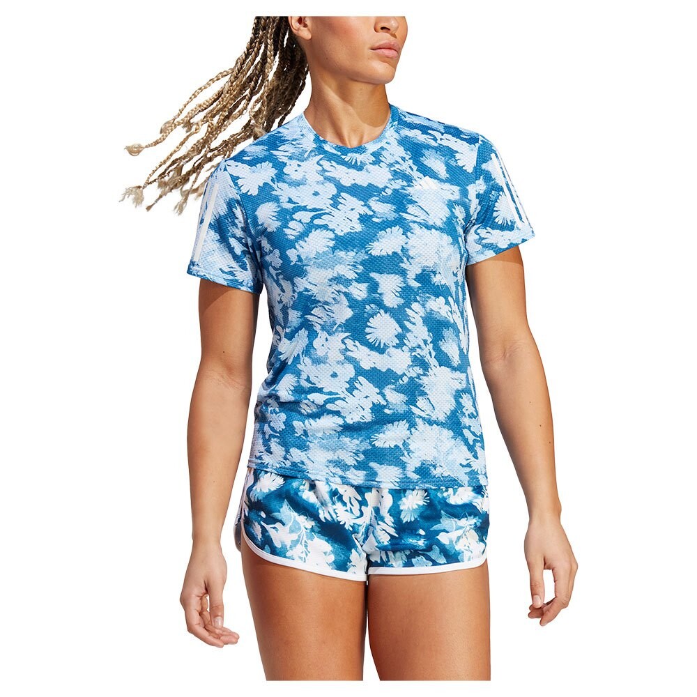 

Футболка adidas Own The Run Cooler, синий