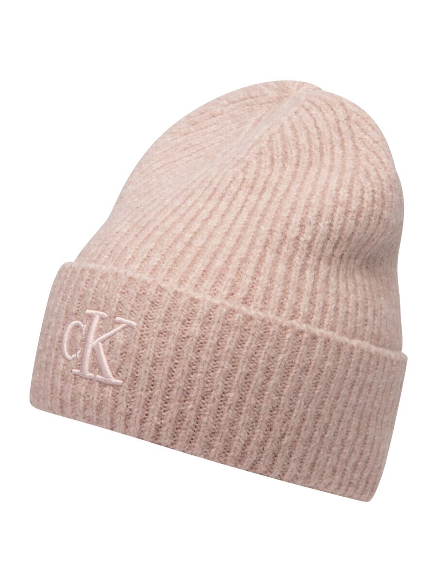 

Шапка Calvin Klein Jeans Beanie, темно-розовый