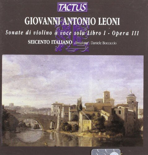 

CD диск Leoni: Sonate Di Violino a Voc