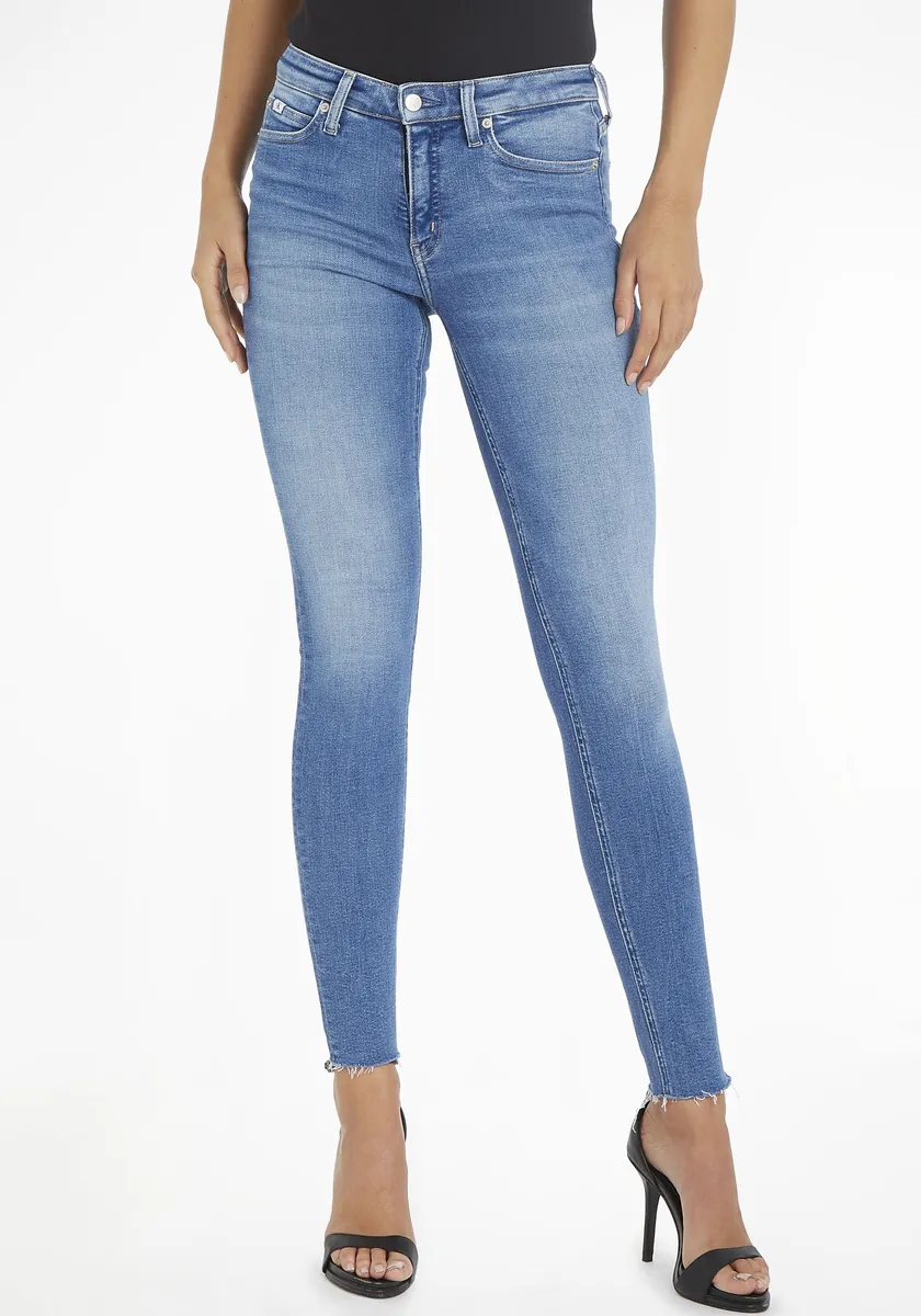 

Джинсы скинни Calvin Klein Jeans "MID RISE SKINNY", цвет Mid_Blue30
