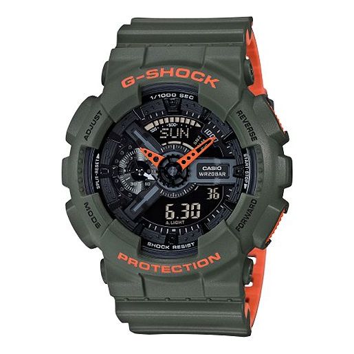 

Часы CASIO G-Shock Analog-Digital 'Green', зеленый