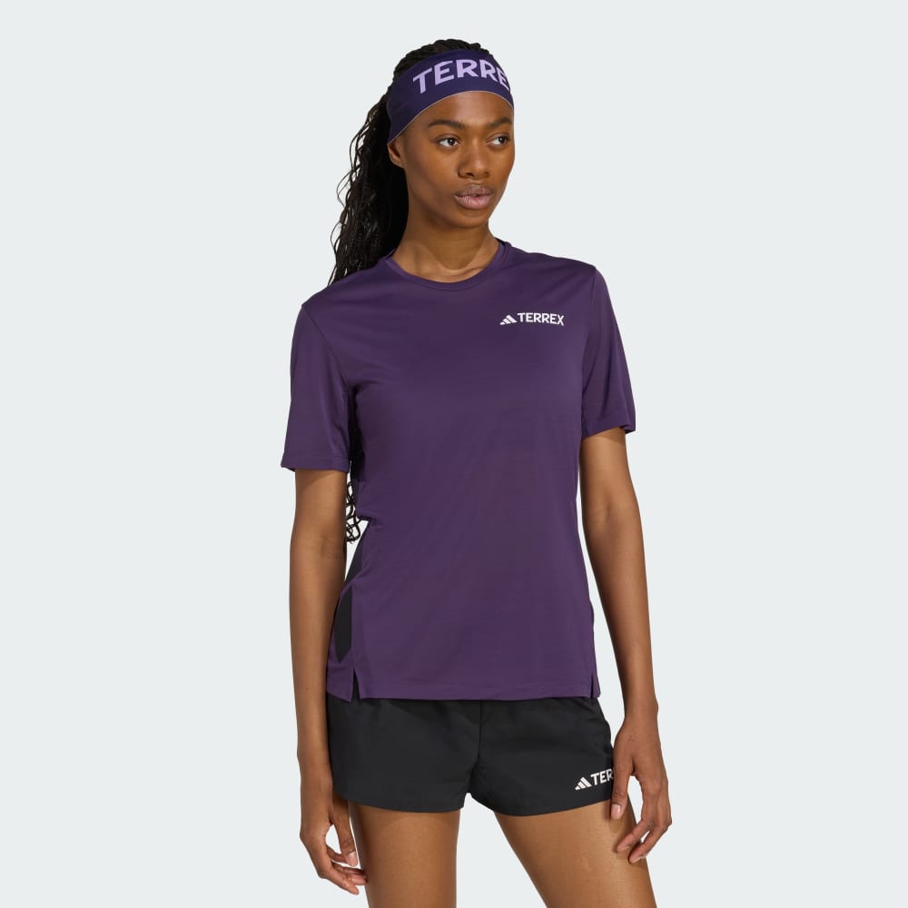 

Спортивная футболка Adidas Terrex Xperior Climacool+ Tee, цвет Aurora Plum