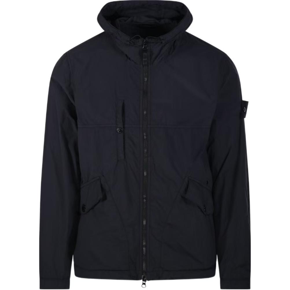

STONE ISLAND Толстовка с капюшоном с принтом компас, Black