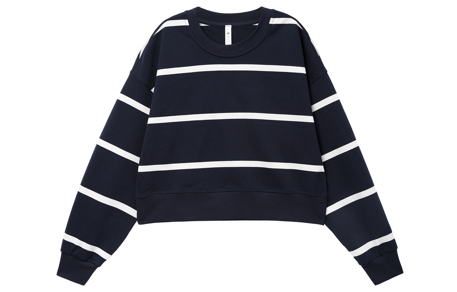 

Свободный укороченный свитшот женский Lululemon, синий