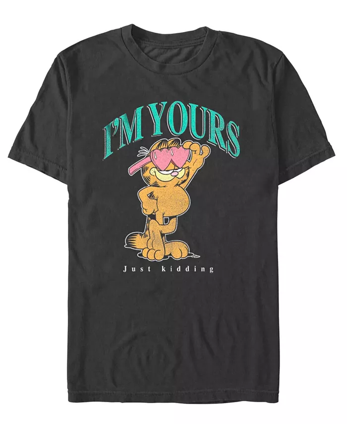 

Мужская футболка Garfield I'm Yours с коротким рукавом Fifth Sun, серый