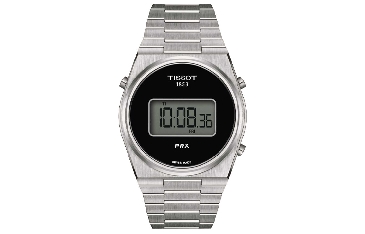 

TISSOT Часы PRX Collection Quartz Movement Unisex Watch 40mm Black Dial T137.463.11.050.00, Black Dial