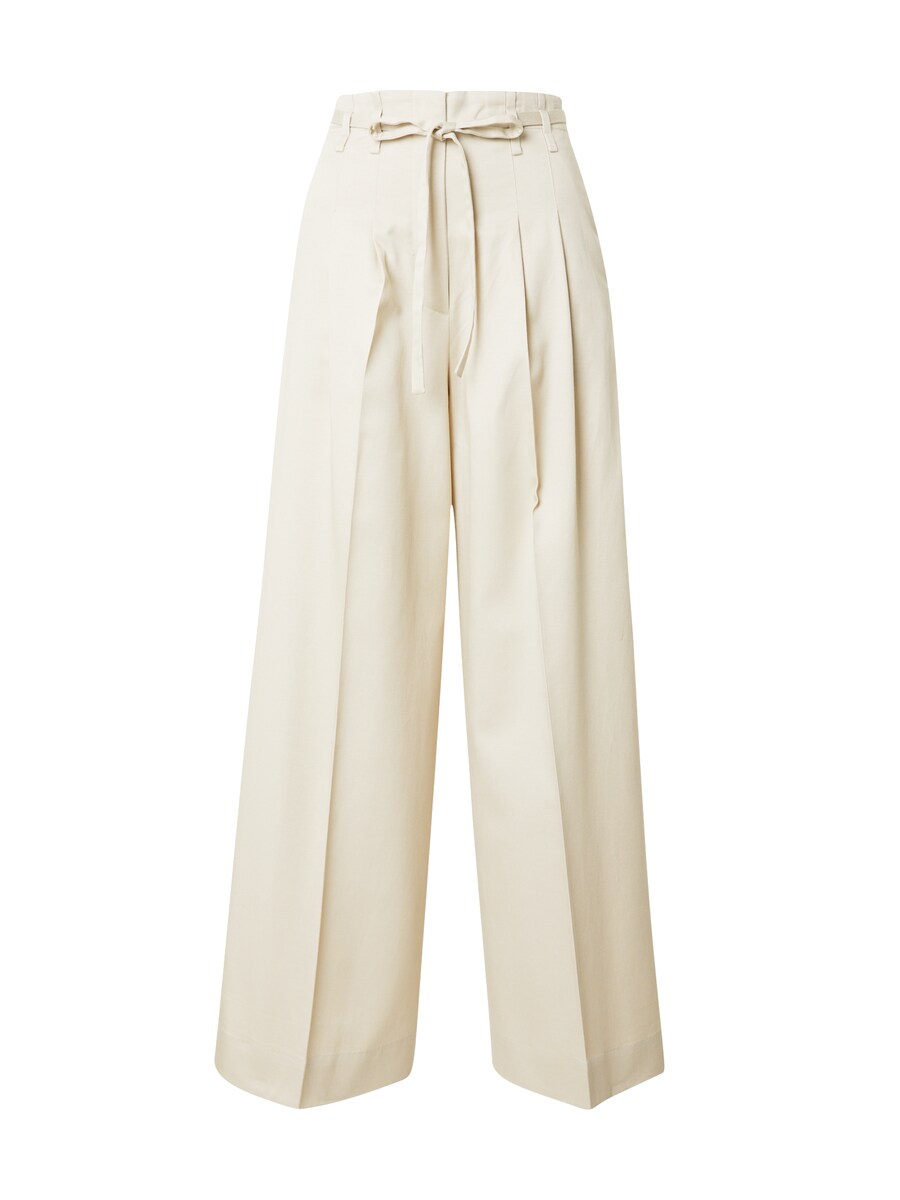 

Широкие брюки со складками спереди & Other Stories, светло-бежевый