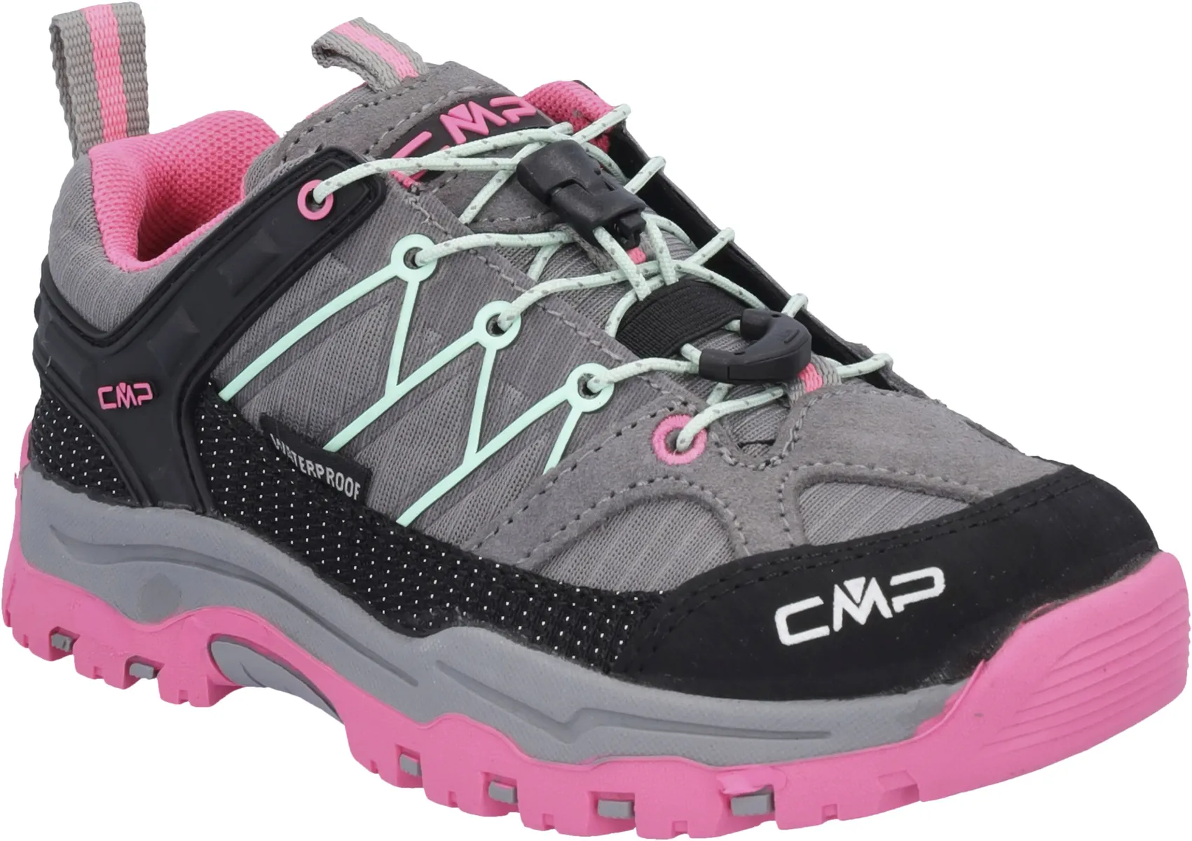 

Кроссовки CMP "KIDS RIGEL LOW TREKKING SHOES WP", розовый