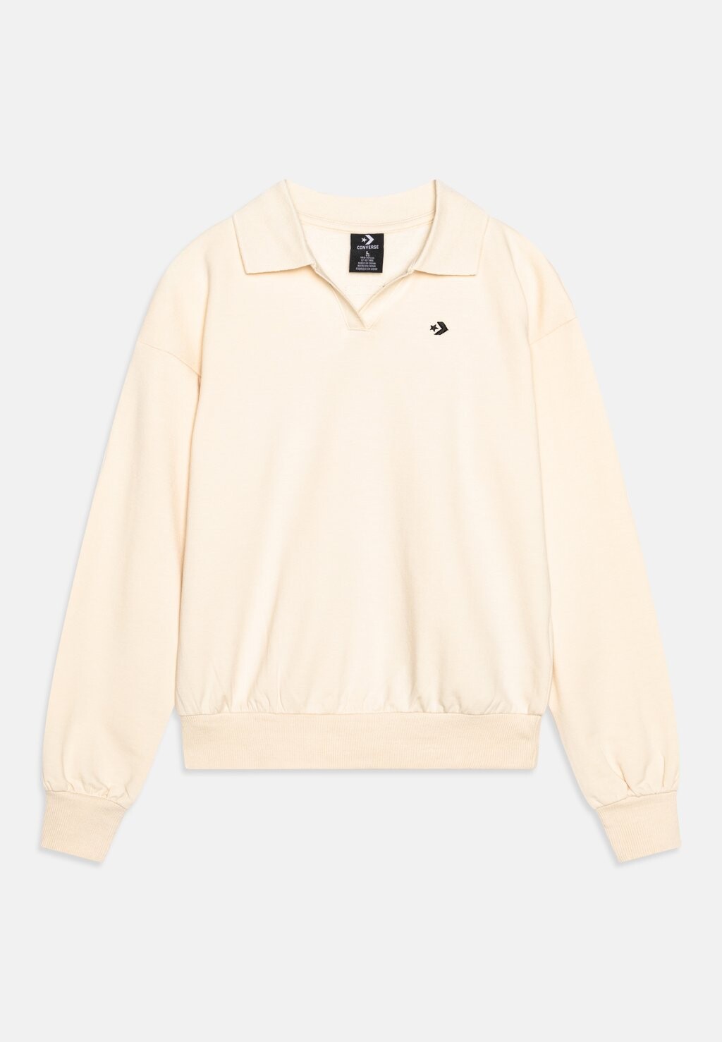 

Толстовка Weight Crewneck Converse, цвет natural ivory