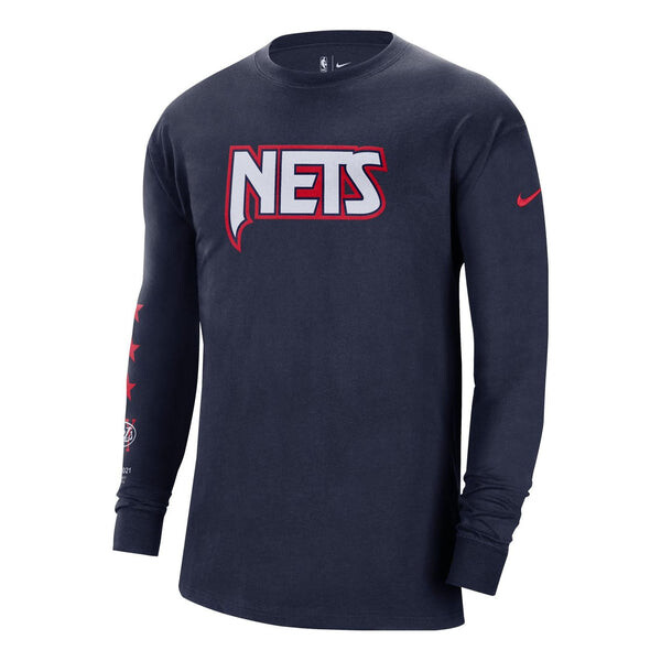 

Толстовка с капюшоном x nba brooklyn nets Nike, синий