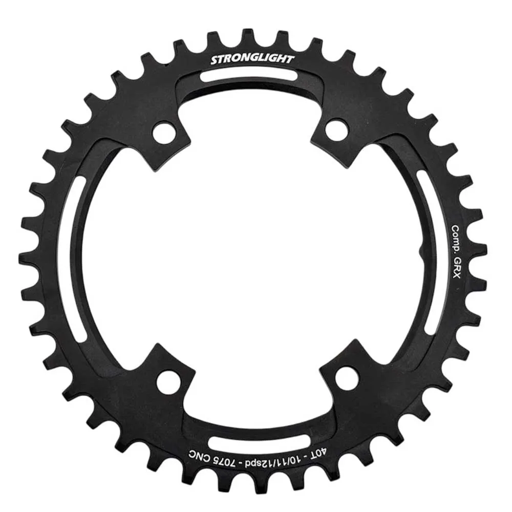 

Звездочка Stronglight Shimano GRX FC-RX810/820 12s 110 BCD 4B Narrow Wide 46t, серебряный