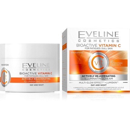 

Активный омолаживающий крем для лица с витамином С 50мл, Eveline Cosmetics