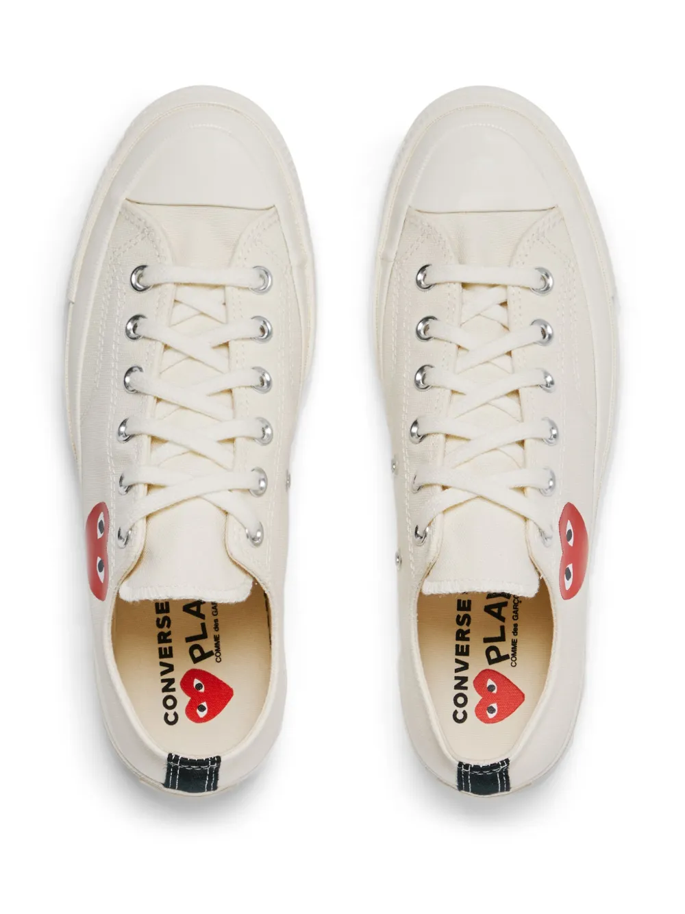 Кроссовки Converse из коллаборации с Comme Des Garçons Comme Des Garçons Play x Converse, белый — фото 3