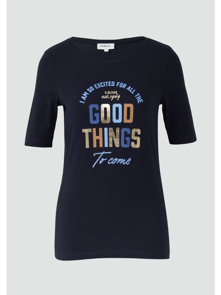 

Футболка цвета 59D1_navy s.Oliver, Синий, Футболка цвета 59D1_navy s.Oliver