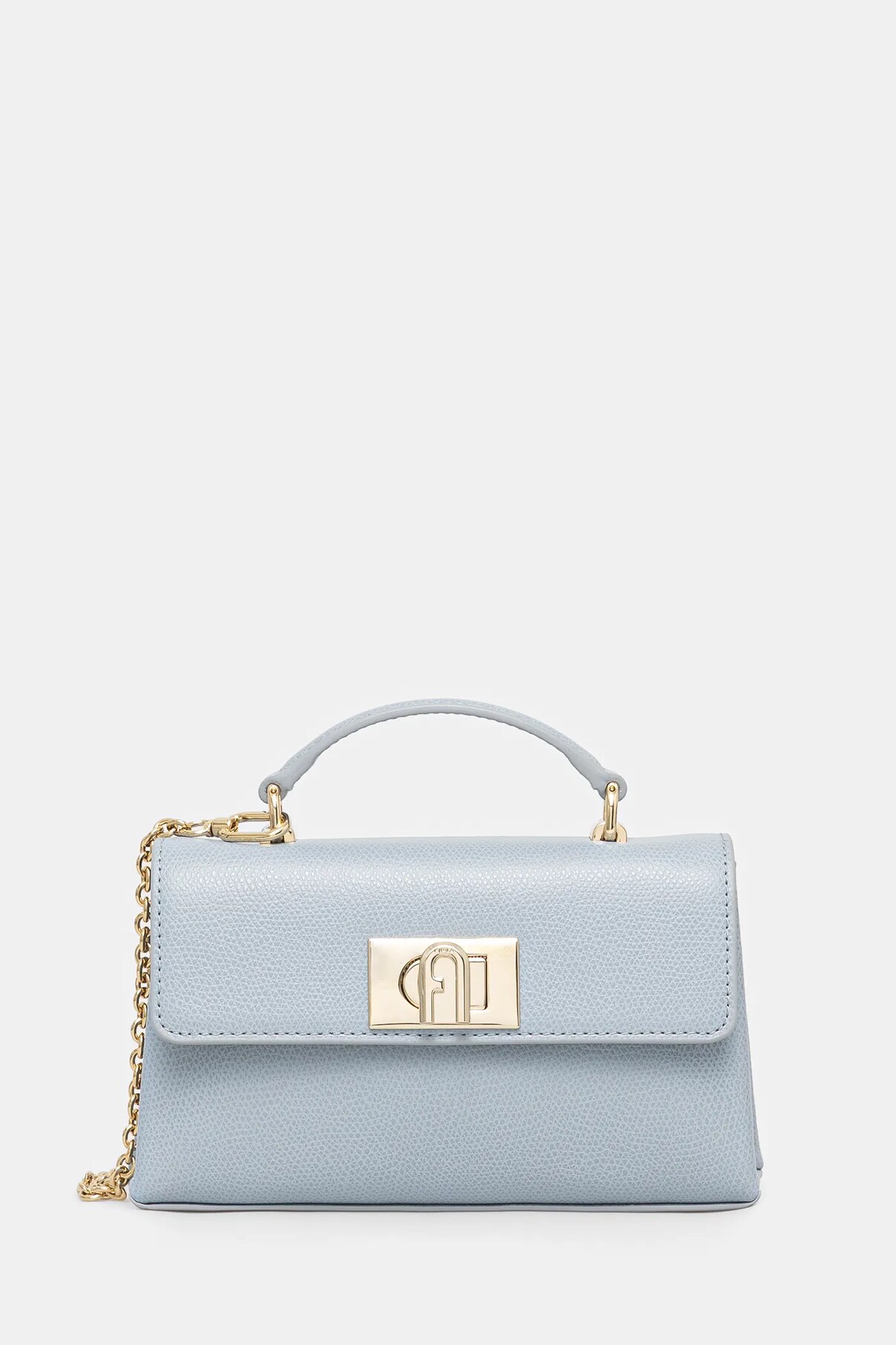 

Сумка из кожи Furla, синий