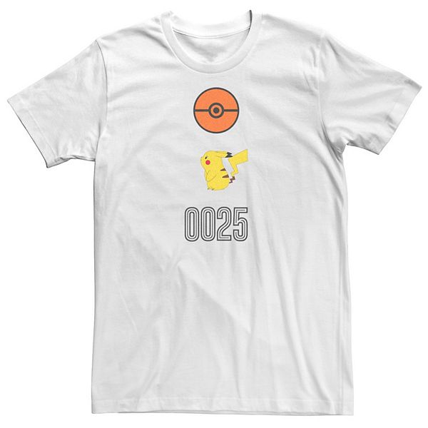 

Мужская футболка с карманом pokemon pikachu pokeball Licensed Character