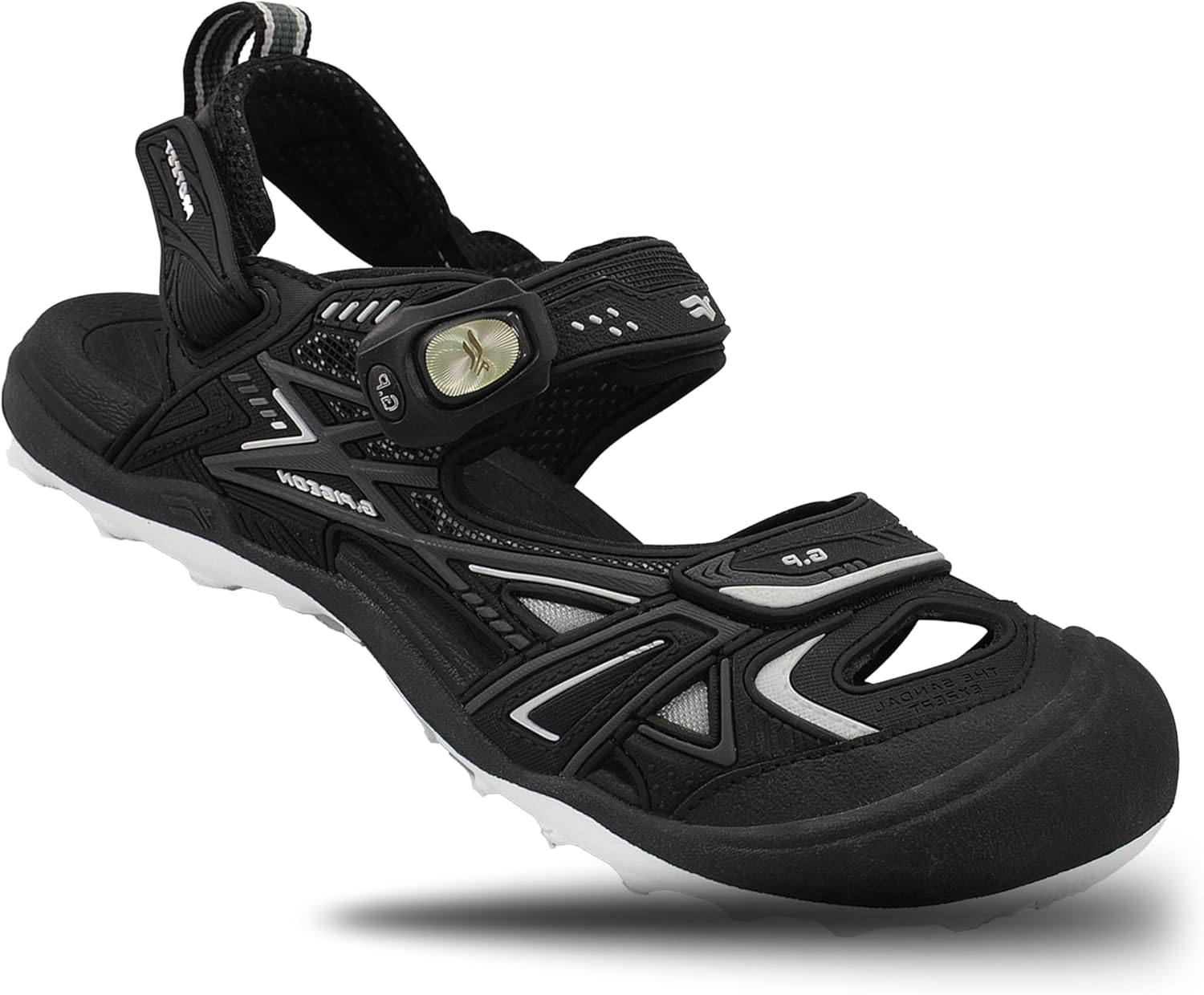 

Сандалии Gold Pigeon с защитой для носка, легкое защелкивающееся закрытие Gold Pigeon Shoes, черный