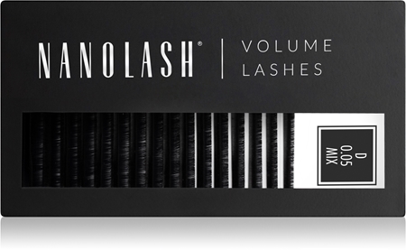 

Накладные ресницы Nanolash Volume Lashes, 0.05 D 6-13mm 1 szt.