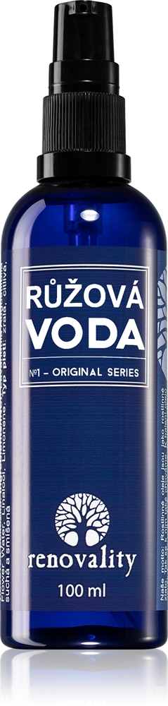 

Лосьон для лица с розовой водой из оригинальной серии Renovality, 100 мл