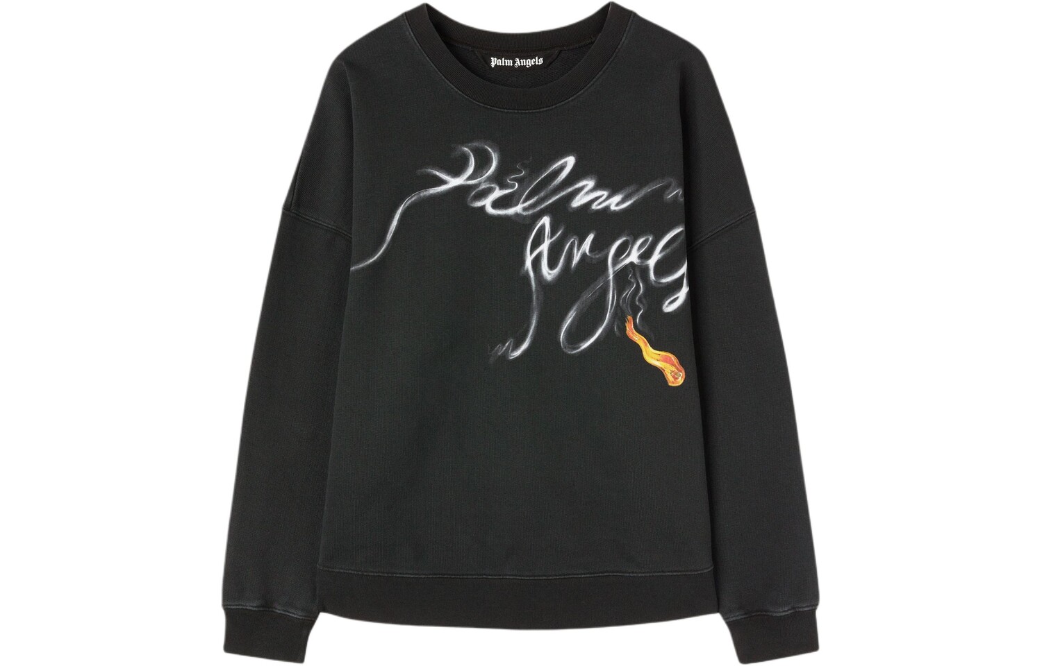 

Толстовка с принтом логотипа Foggy Palm Angels, черный