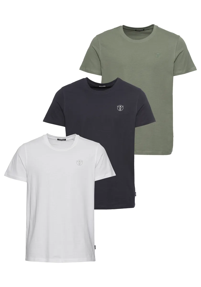 

Футболка Chiemsee "H T-Shirt 3 Pk", белый