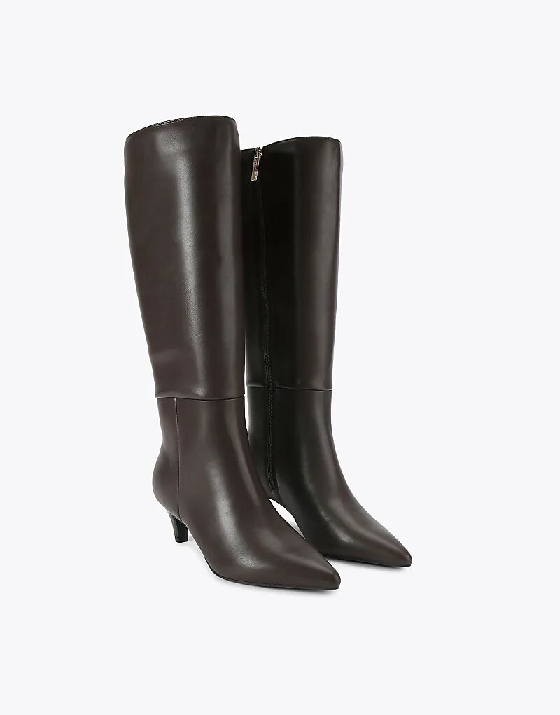 Высокие сапоги KG Kurt Geiger Tansy коричневого цвета — фото 2