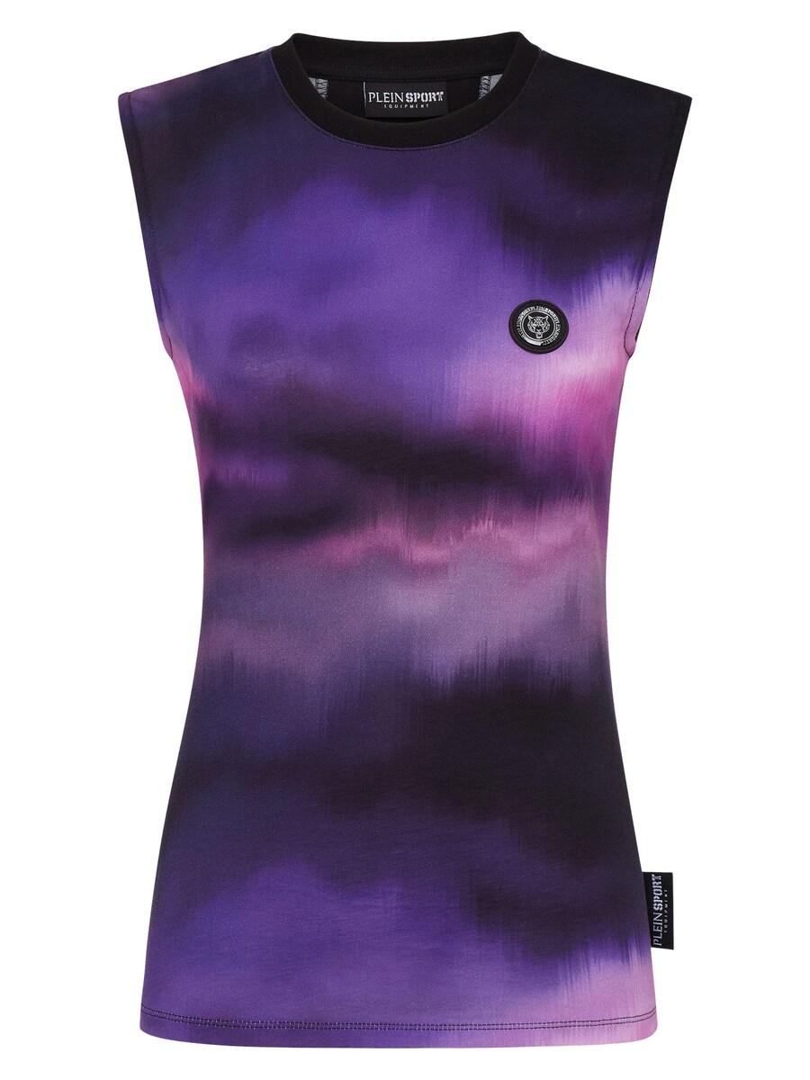 

Спортивный топ Plein Sport, цвет Aubergine/Orchid/Dark purple