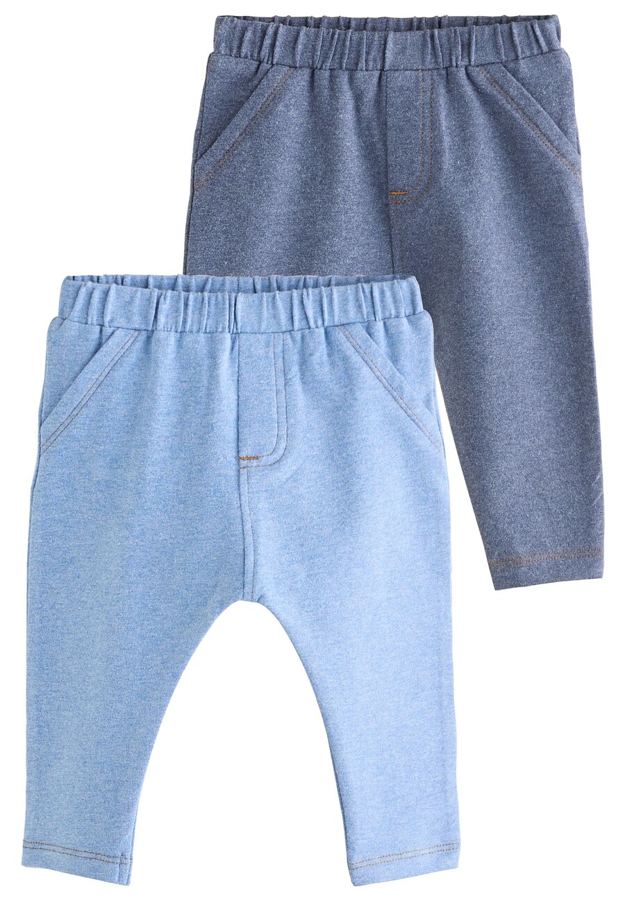 

Узкие леггинсы Next, цвет Sky blue/Dark blue