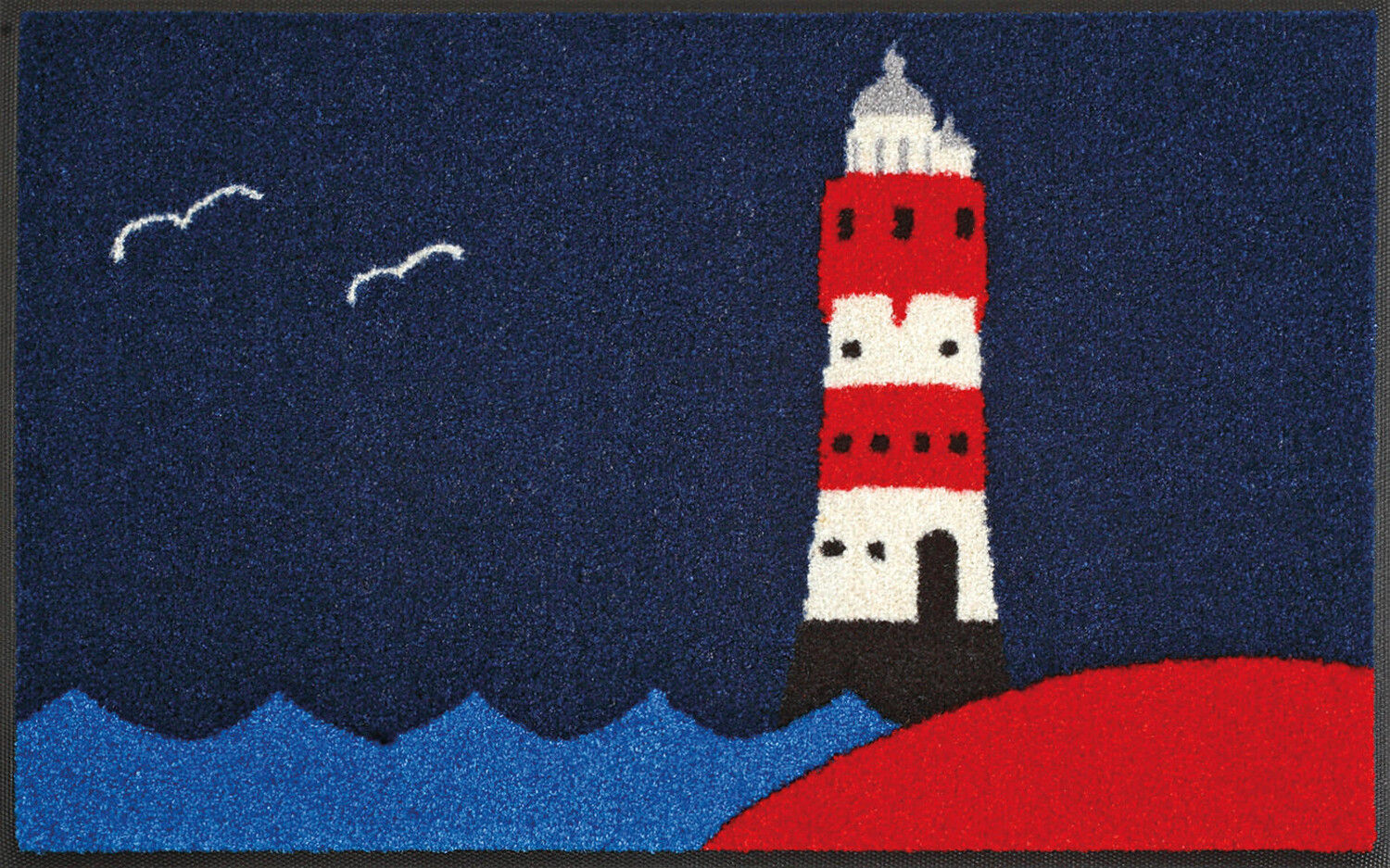 

Коврик wash+dry, 50x75 см, красный/белый/темно-синий