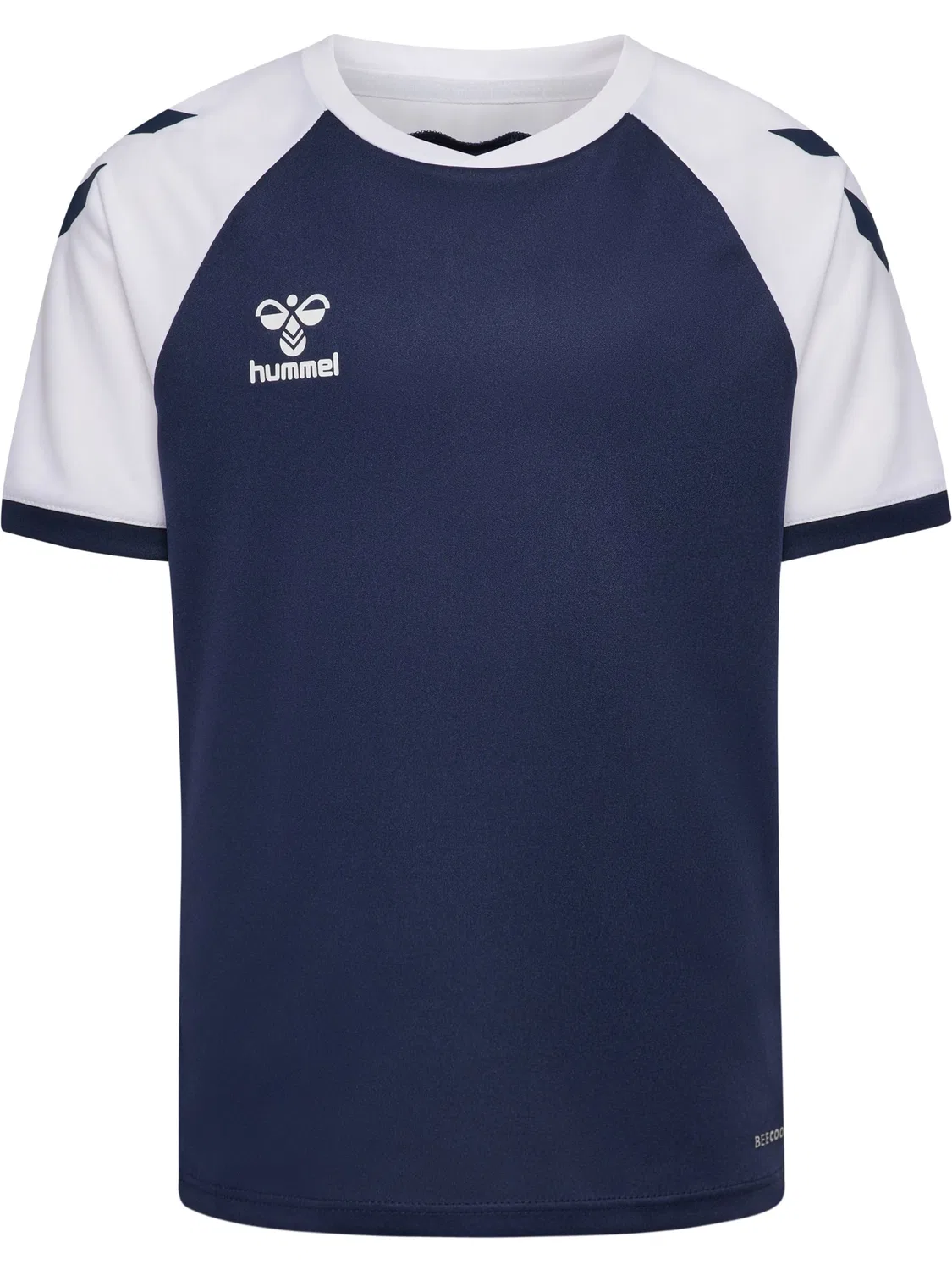 Футболка функциональная с raglan рукавами Hummel, marine/white