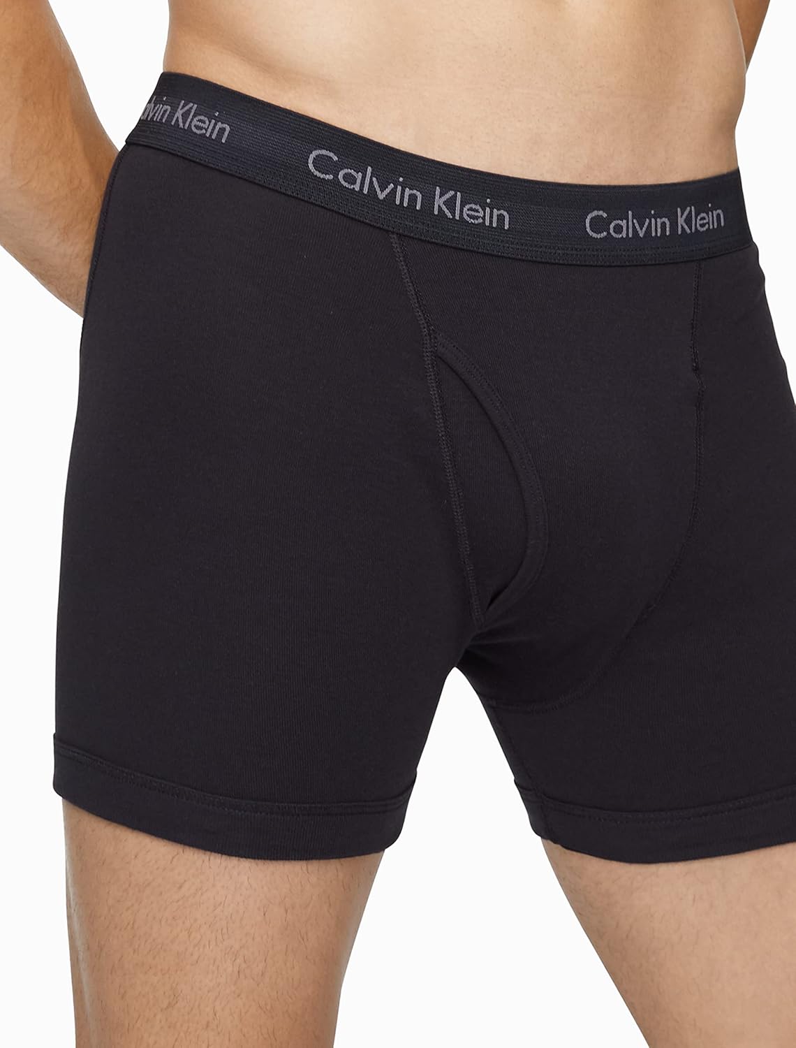 Комплект из 7 мужских боксеров Calvin Klein Cotton Classics, 7 Black — фото 3