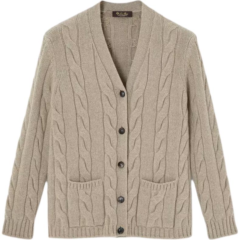 

FW25 Кашемировый свитер женский Loro Piana, серый