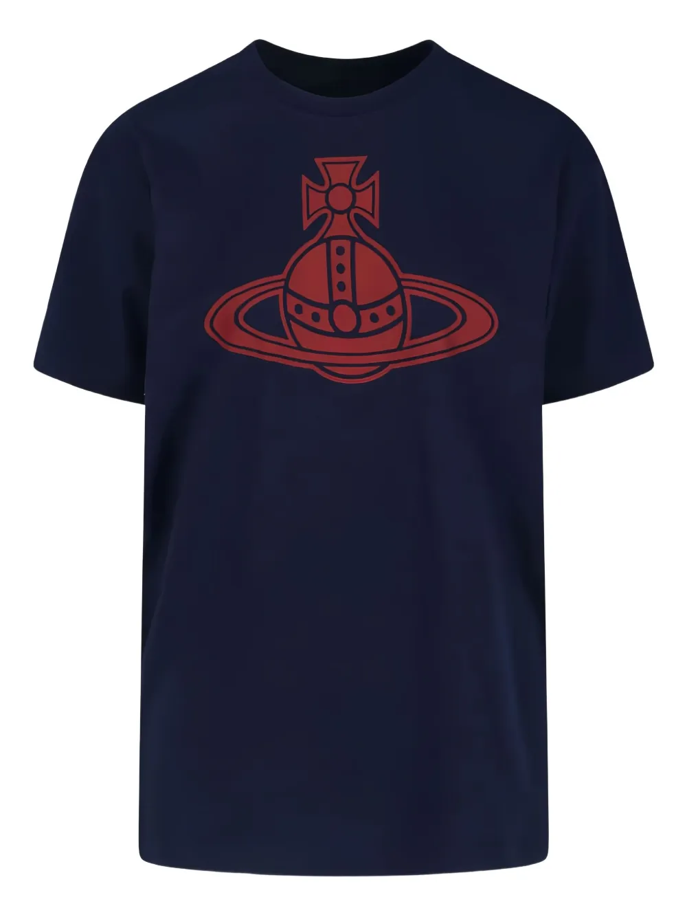 

Футболка с графическим изображением шара Vivienne Westwood, синий