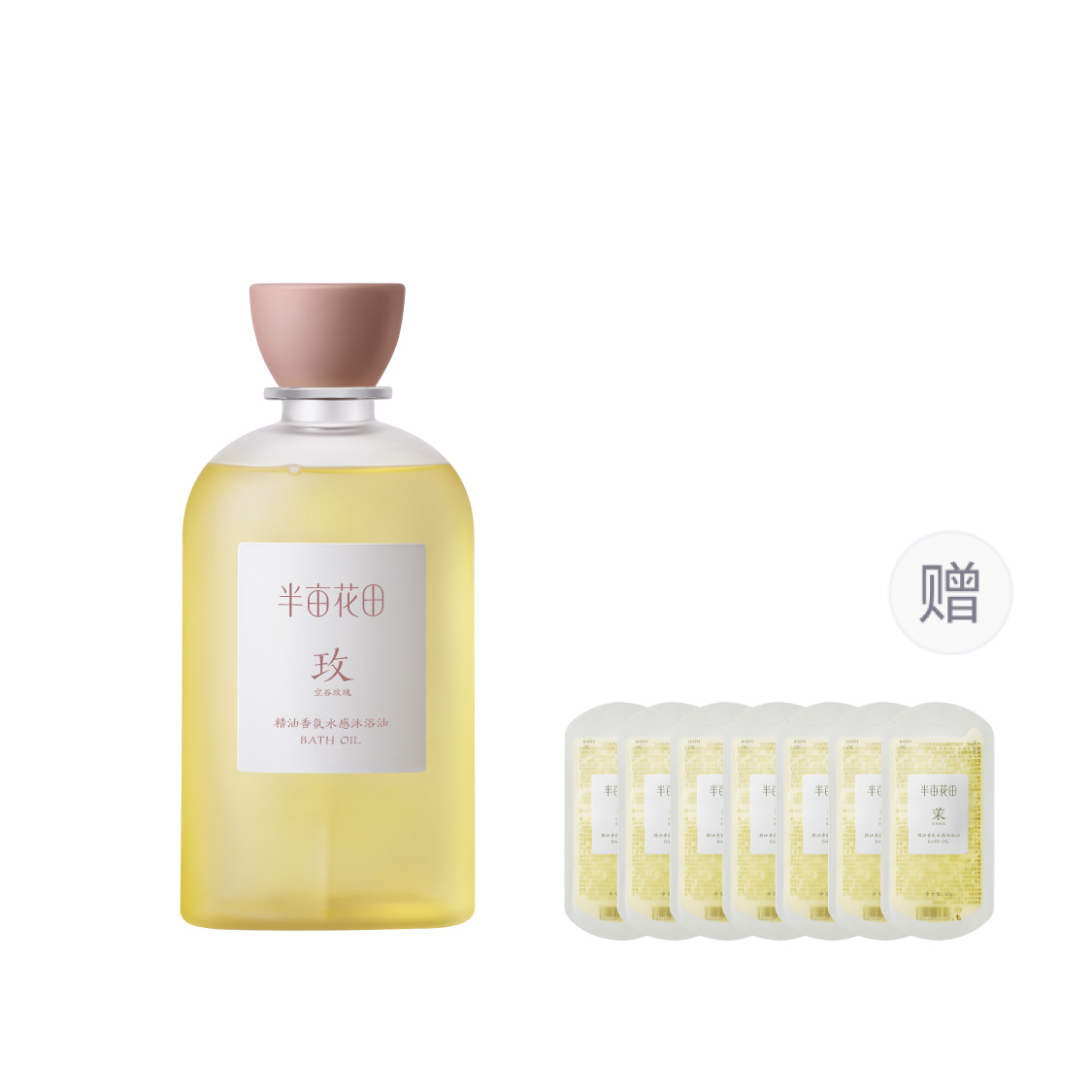 

Масло для ванны с водянистой текстурой очищение, увлажнение, ароматическое 400г LITTLE DREAM GARDEN