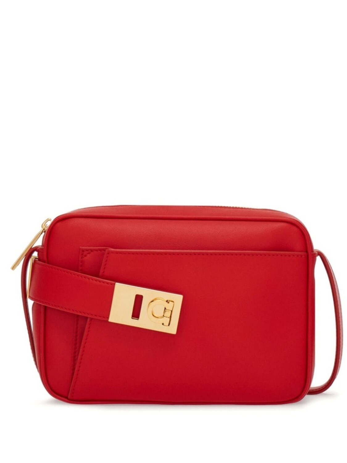 

Ferragamo маленькая сумка через плечо Camera Case, красный