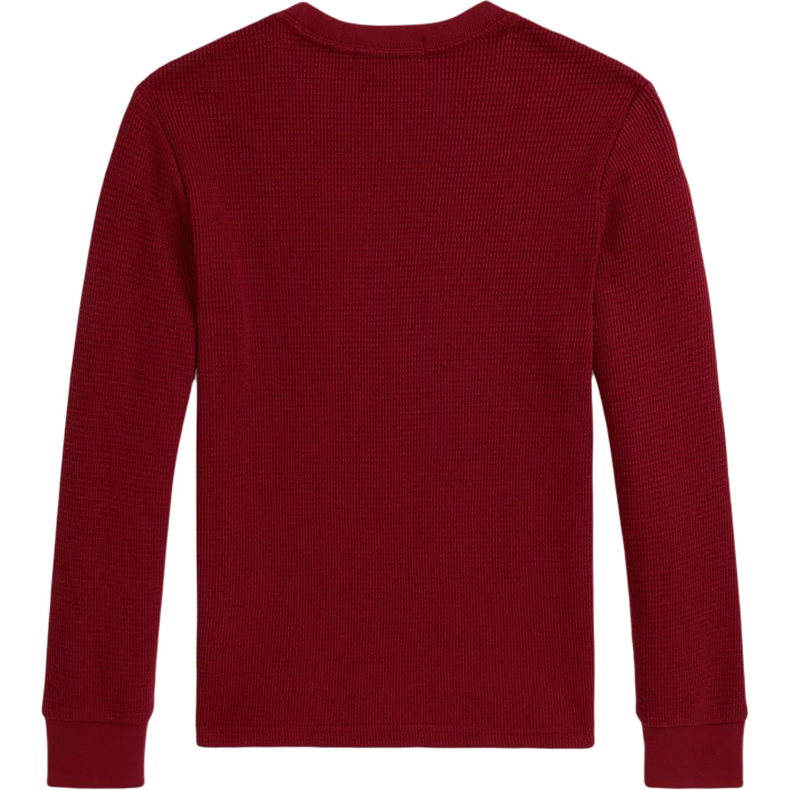 Свитшот FW25 Kids' Polo Ralph Lauren, темно красный — фото 3