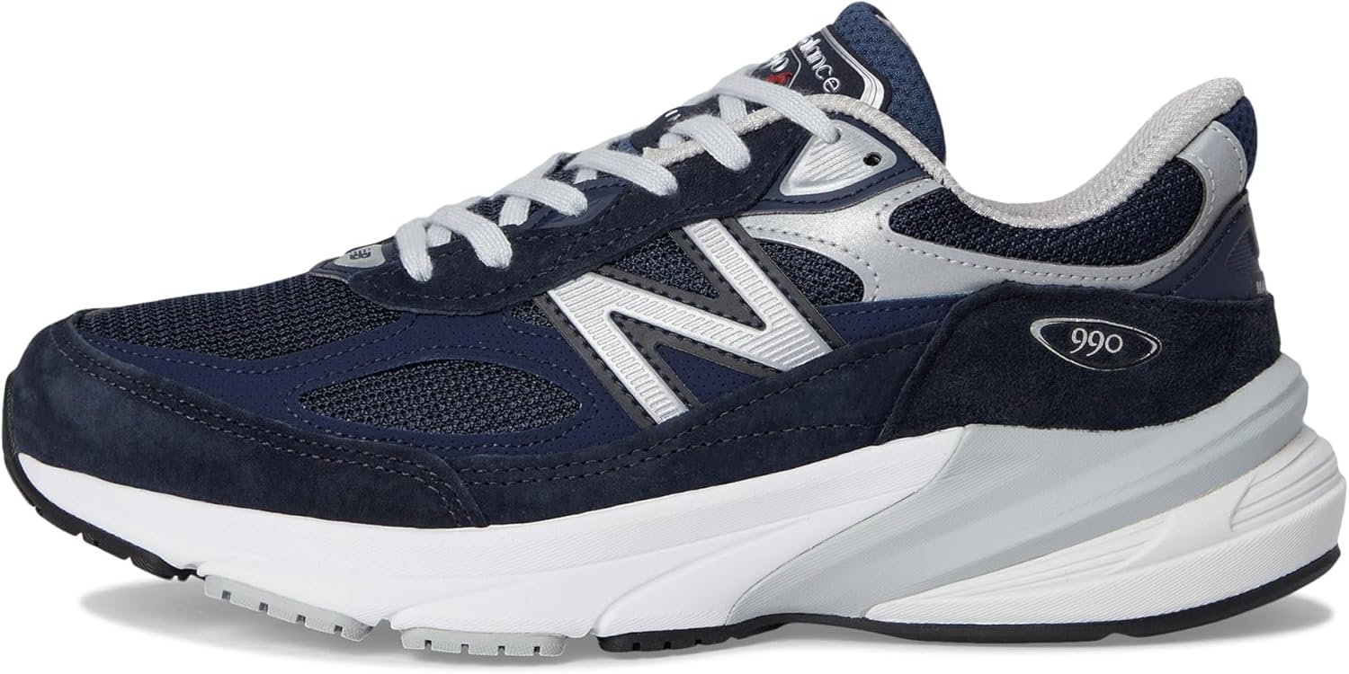 Мужские кроссовки New Balance 990v6, сделано в США, Navy/Navy — фото 4