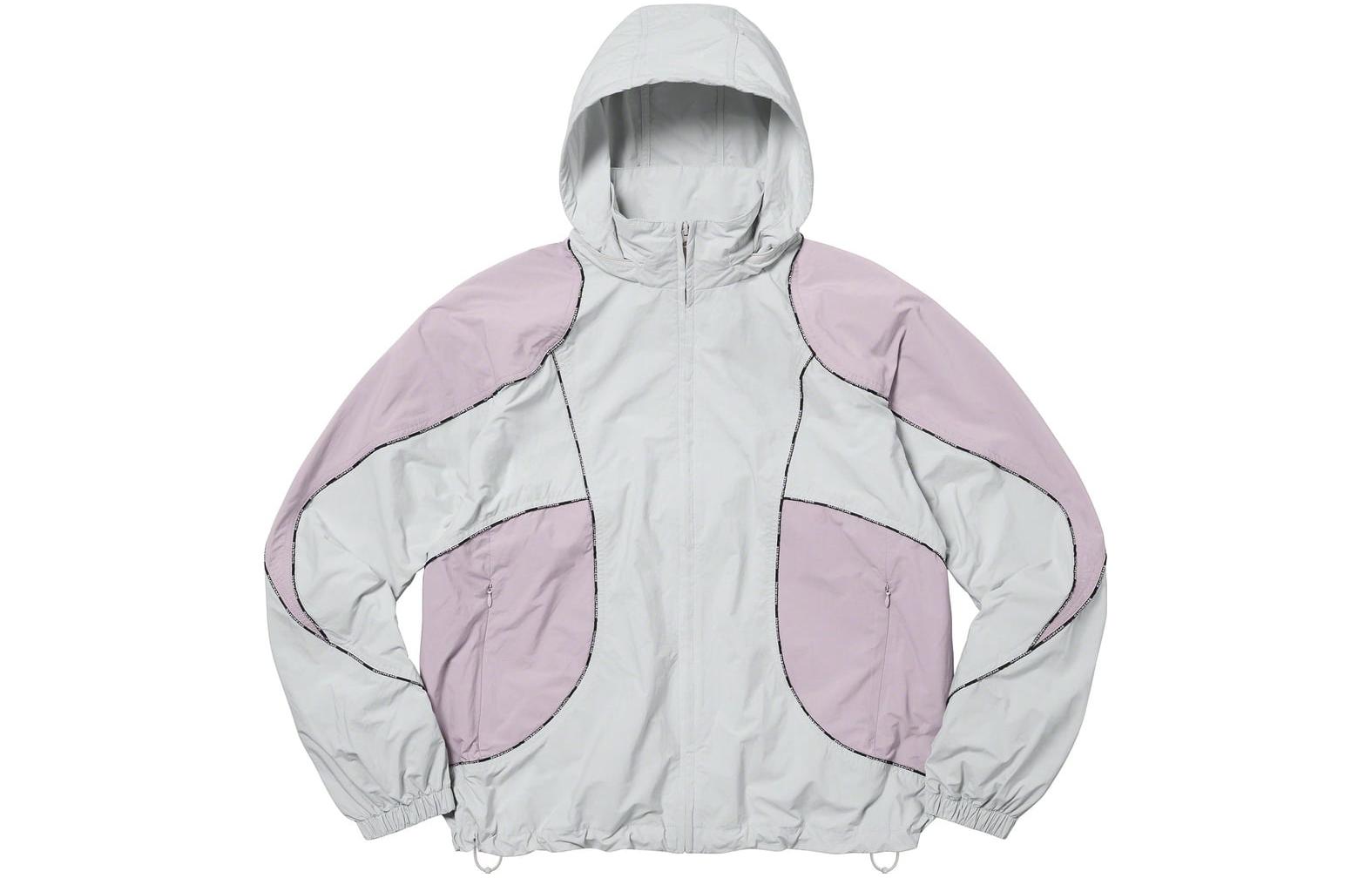 

Толстовка с капюшоном и контрастной окантовкой Supreme, морской синий/темно-синий