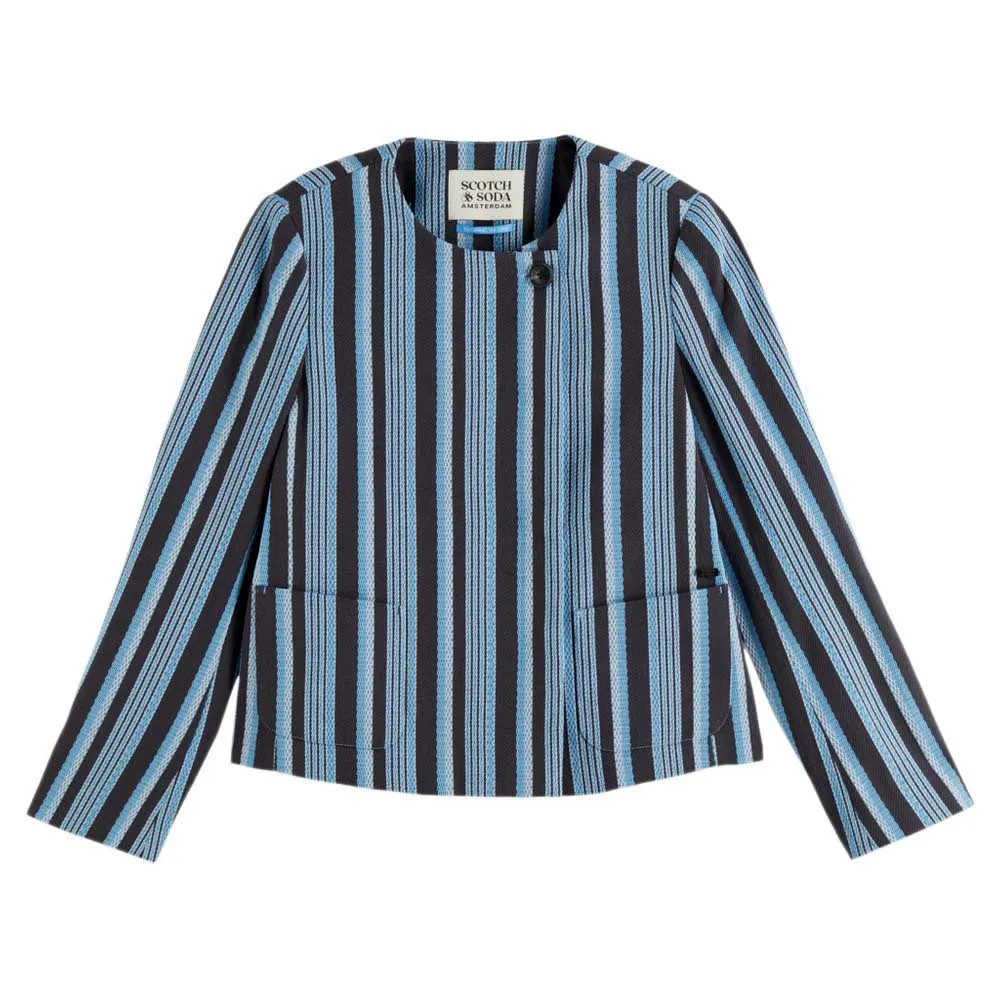 

Блейзер Scotch & Soda Casual, синий