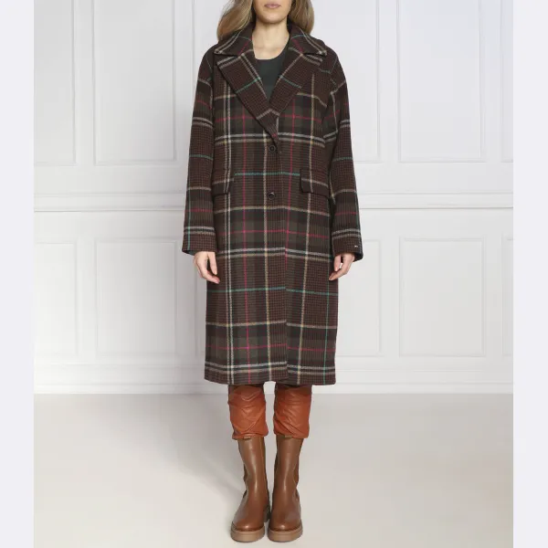 

Пальто с добавлением шерсти Tommy Hilfiger, мультиколор