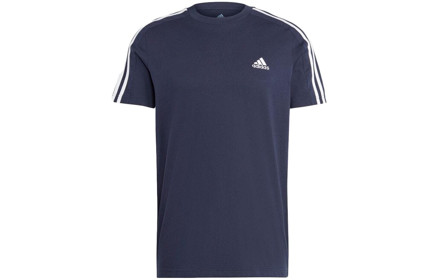 

Футболка мужская синяя Adidas, синий
