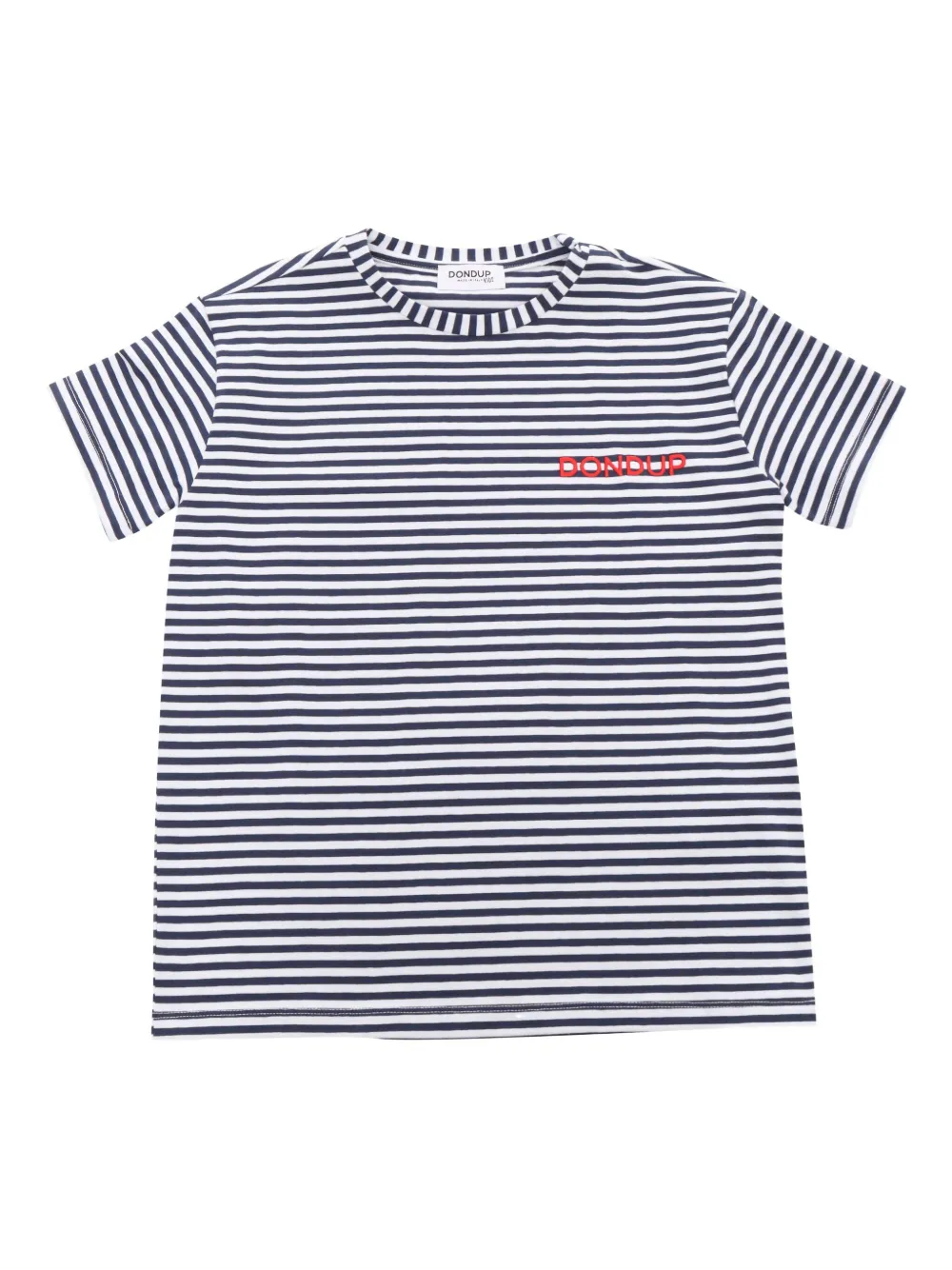 

Полосатая футболка с логотипом DONDUP KIDS, белый