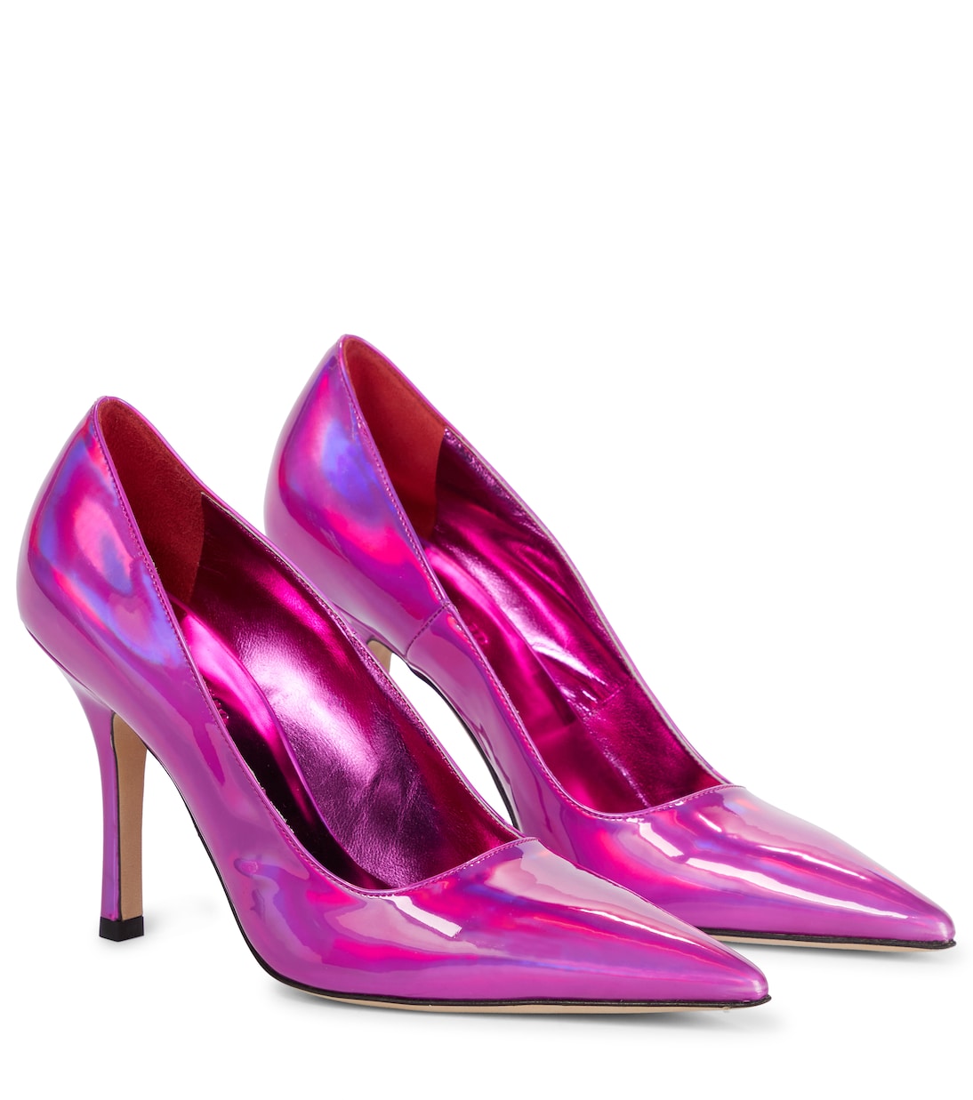 Голографические туфли-лодочки Mama Paris Texas, Prisma Fuchsia